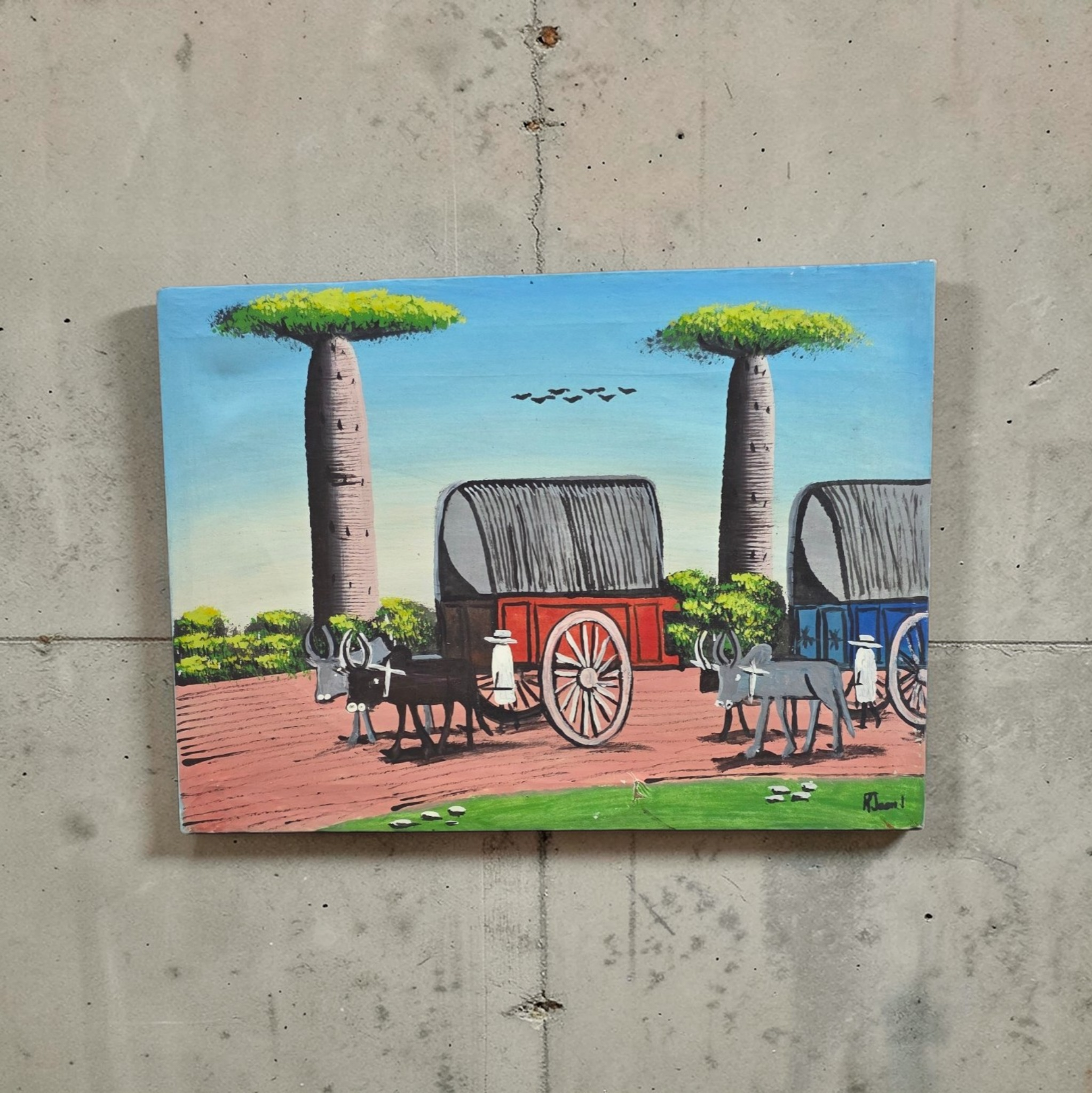 Tableau souvenir Madagascar